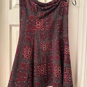 Forever 21  Paisley Print Skater Dress